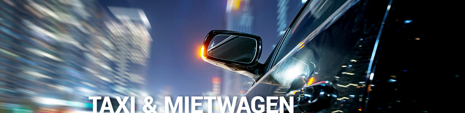 Taxi- und Mietwagen-Versicherung
